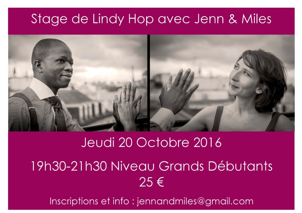 Stage Lindy Hop / Workshop Lindy Hop